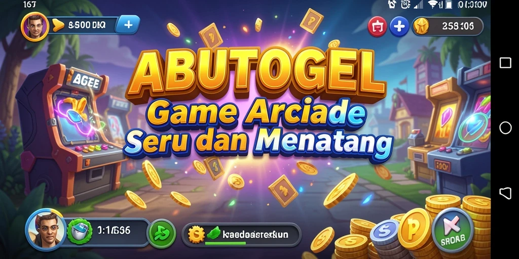Tangkap keseruan gameplay Arcade ABUTOGEL yang menantang.