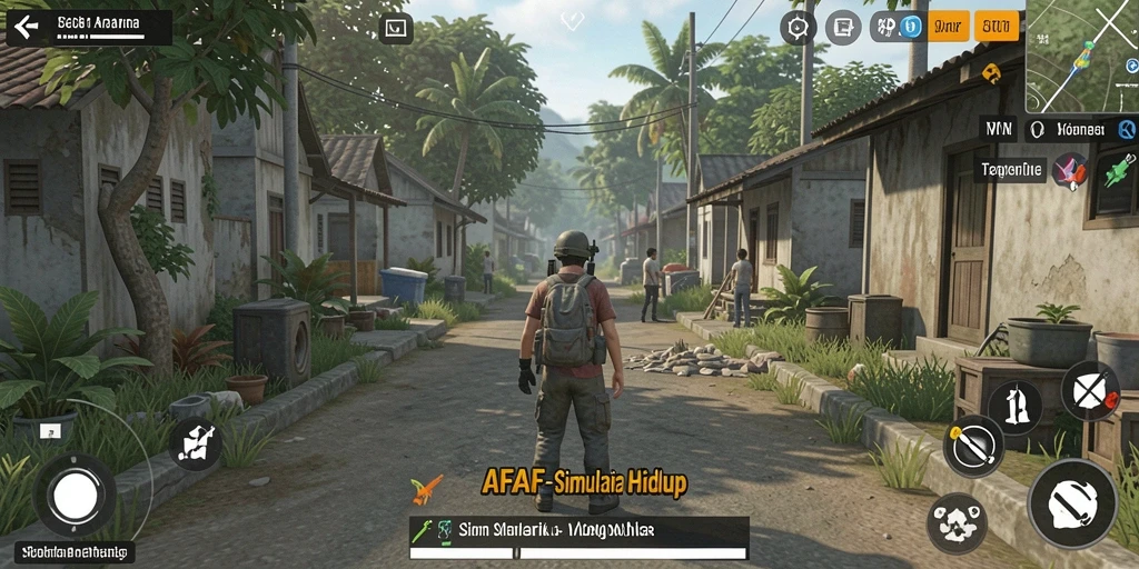 Tampilan gameplay AFAF yang imersif dan menggugah.