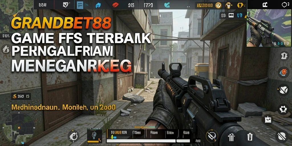 Screenshot menampilkan momen intens dalam gameplay FPS.