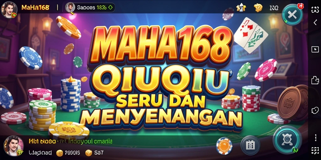 Tampilan gameplay QiuQiu yang menarik dan interaktif.