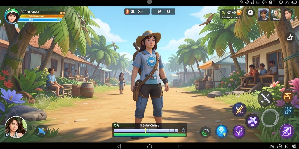 Tampilan gameplay SE328 yang menawan dan mendetail di layar.