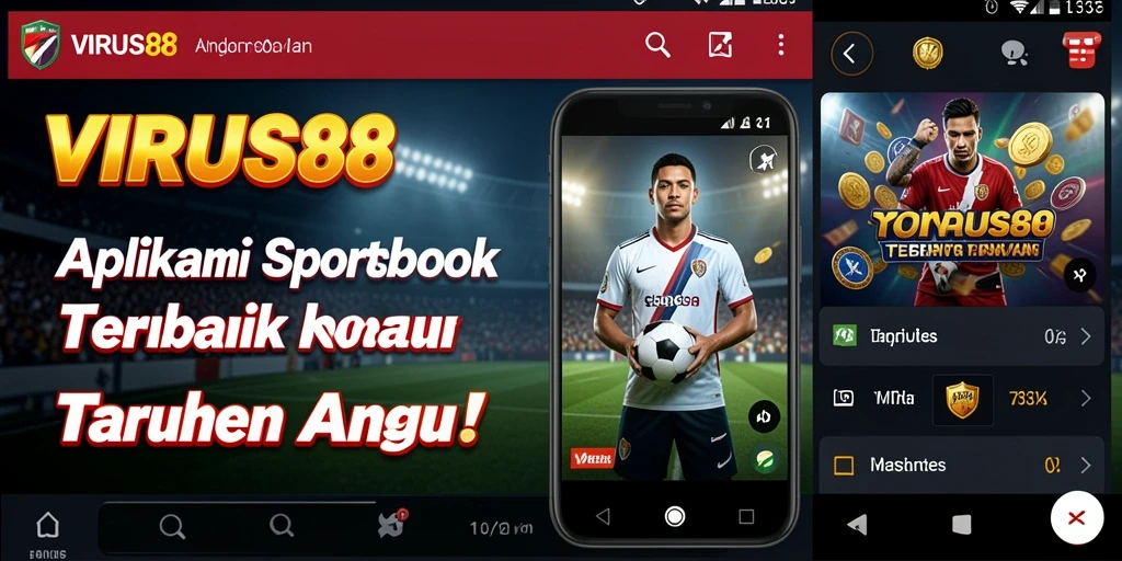 Tampilan gameplay menarik dari aplikasi Sportsbook VIRUS88.