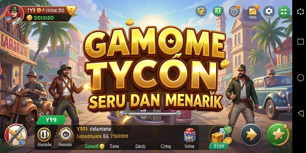 Tampilan gameplay Tycoon yang menarik dari Y89.