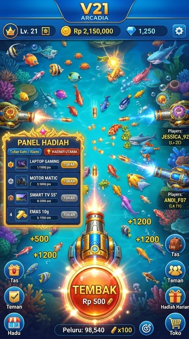 Beragam aplikasi yang tersedia di katalog v21.